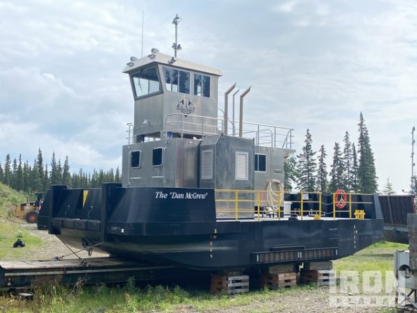 2019 Rozema Shallow Draft 40 ft Push Tug Boat Barge