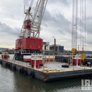 1975 (unverified) Dravo 28 80-Ton Jackup on 130' x 58' x 10' Barge