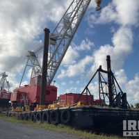 1967 Dravo 37 100-Ton Floating Crane on 140’x70’x12′-6″ Barge - Image 3