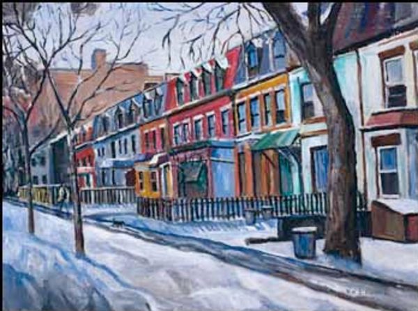 Houses North of Queen Street – Toronto